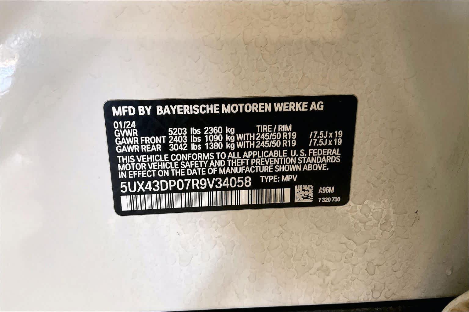 Used 2024 BMW X3 sDrive30i RWD image 32