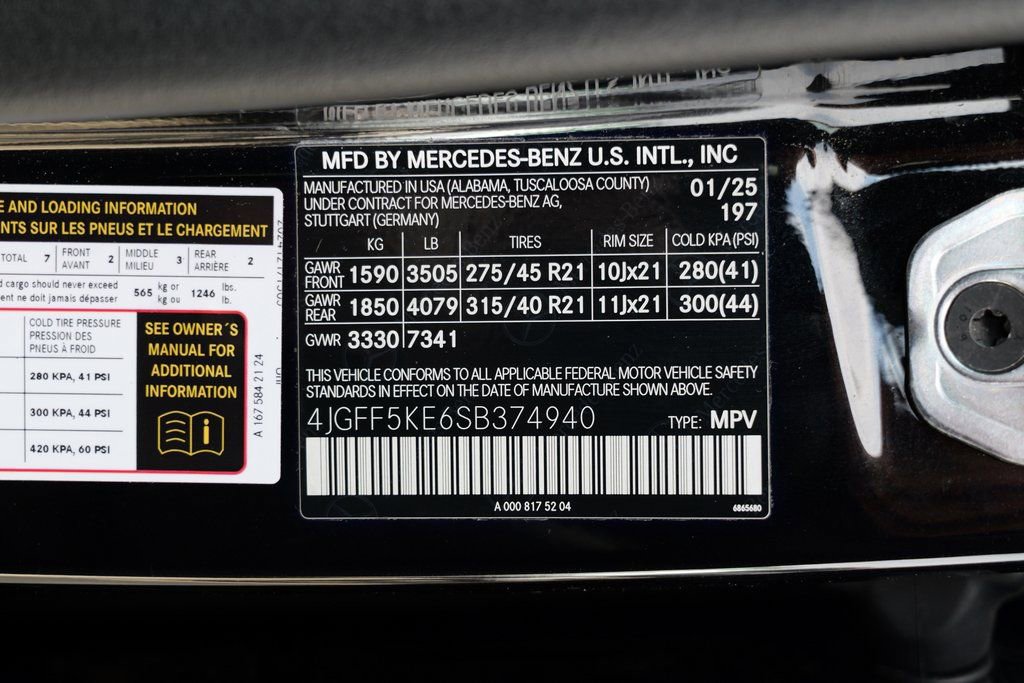 Used 2025 Mercedes-Benz GLS 450 4MATIC image 65