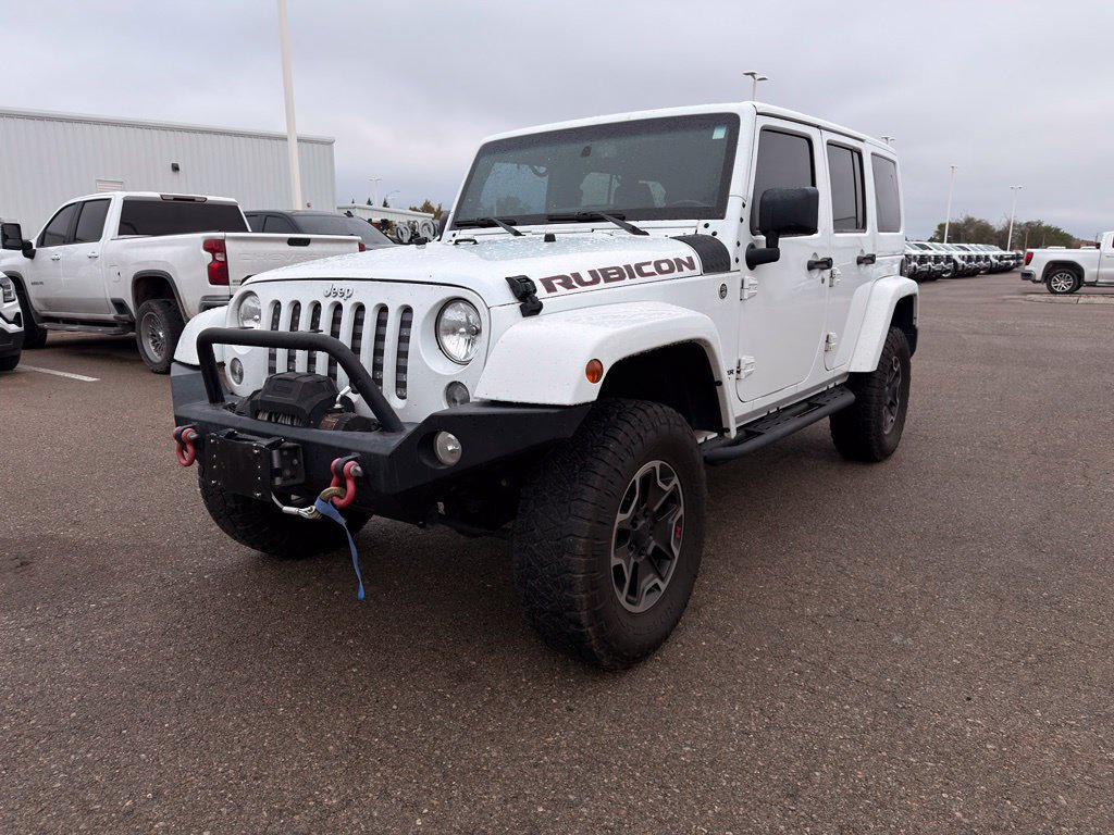 Used 2015 Jeep Wrangler Unlimited Rubicon w/ Connectivity Group AWD/4WD image 1