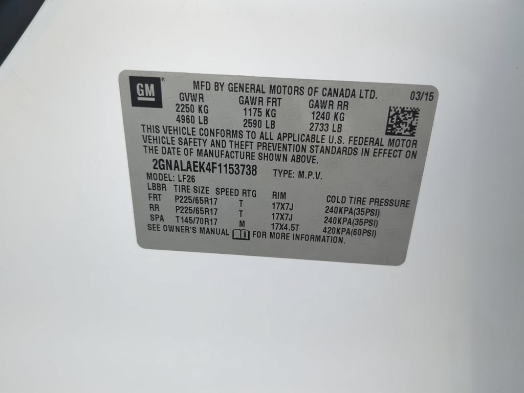Used 2015 Chevrolet Equinox LS FWD image 22