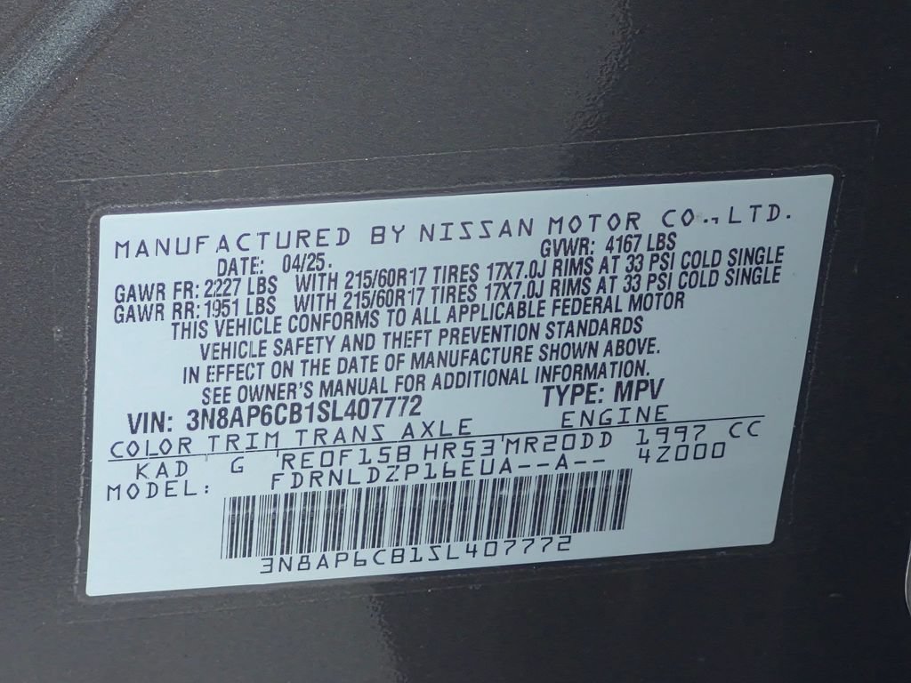 Used 2025 Nissan Kicks SV AWD/4WD image 28