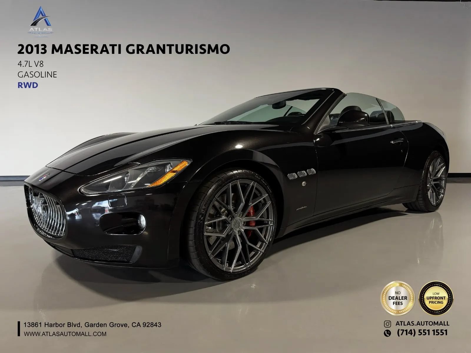 Used 2013 Maserati GranTurismo Convertible