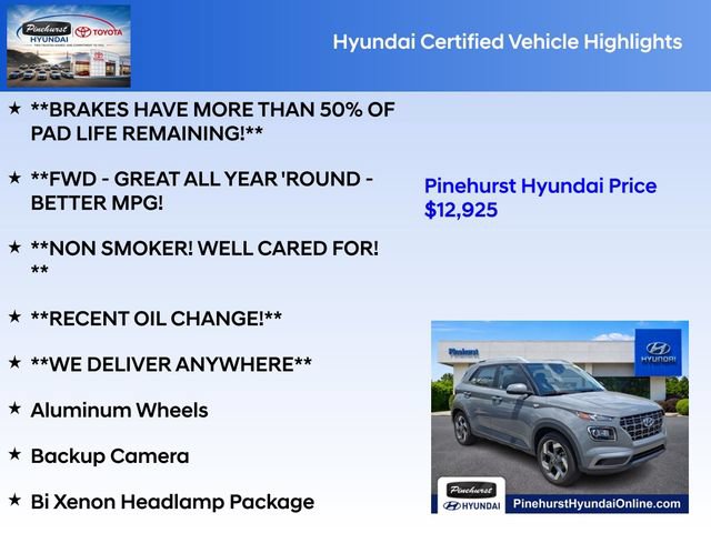 Used 2021 Hyundai Venue SEL w/ Cargo Package FWD image 27