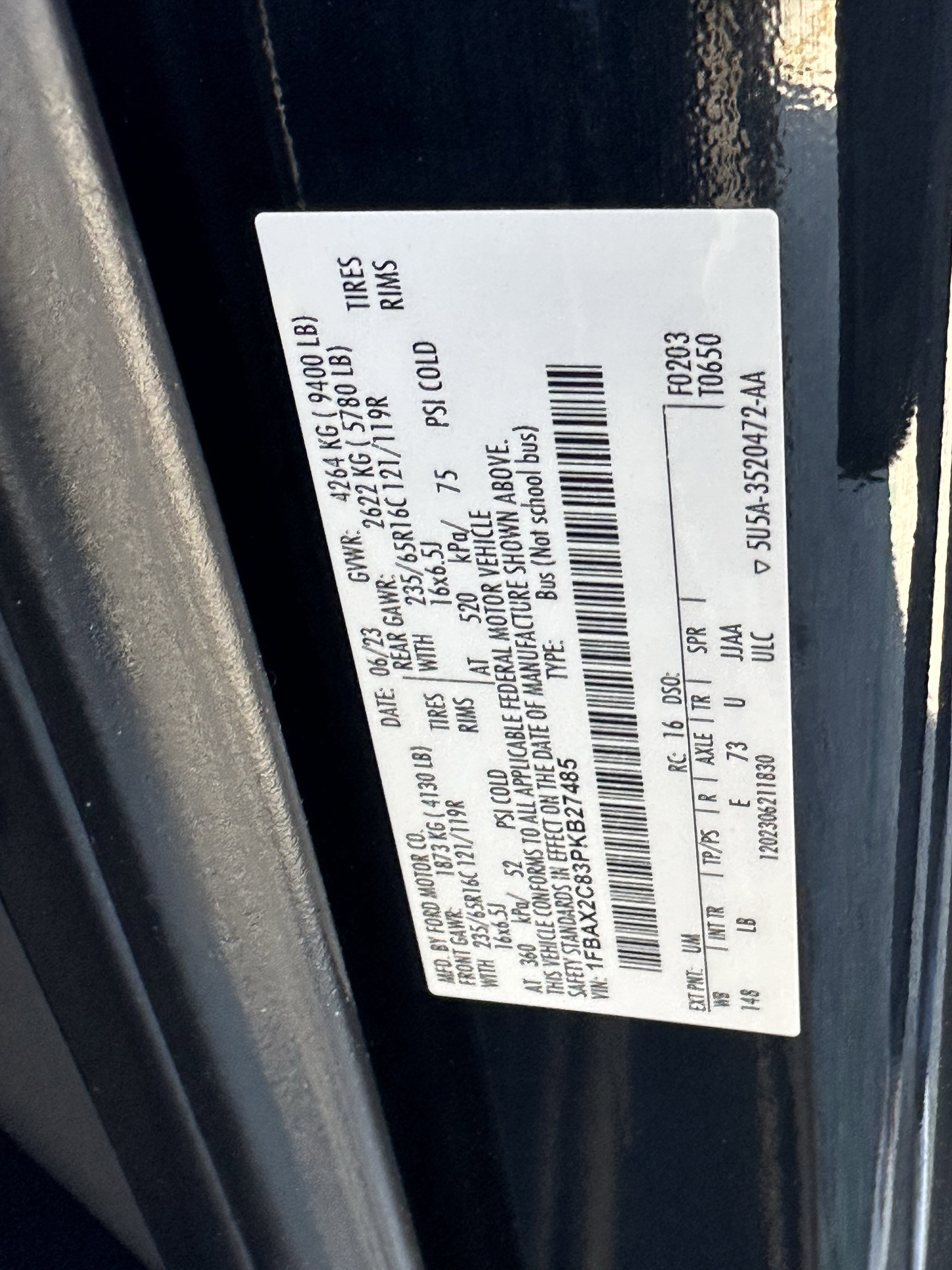 Used 2023 Ford Transit 350 XLT RWD image 32