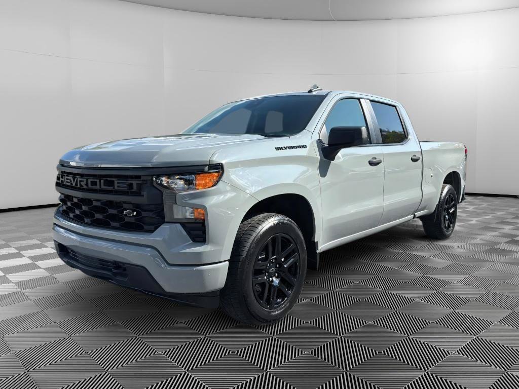 Used 2024 Chevrolet Silverado 1500 Custom w/ LPO, Dark Essentials Package