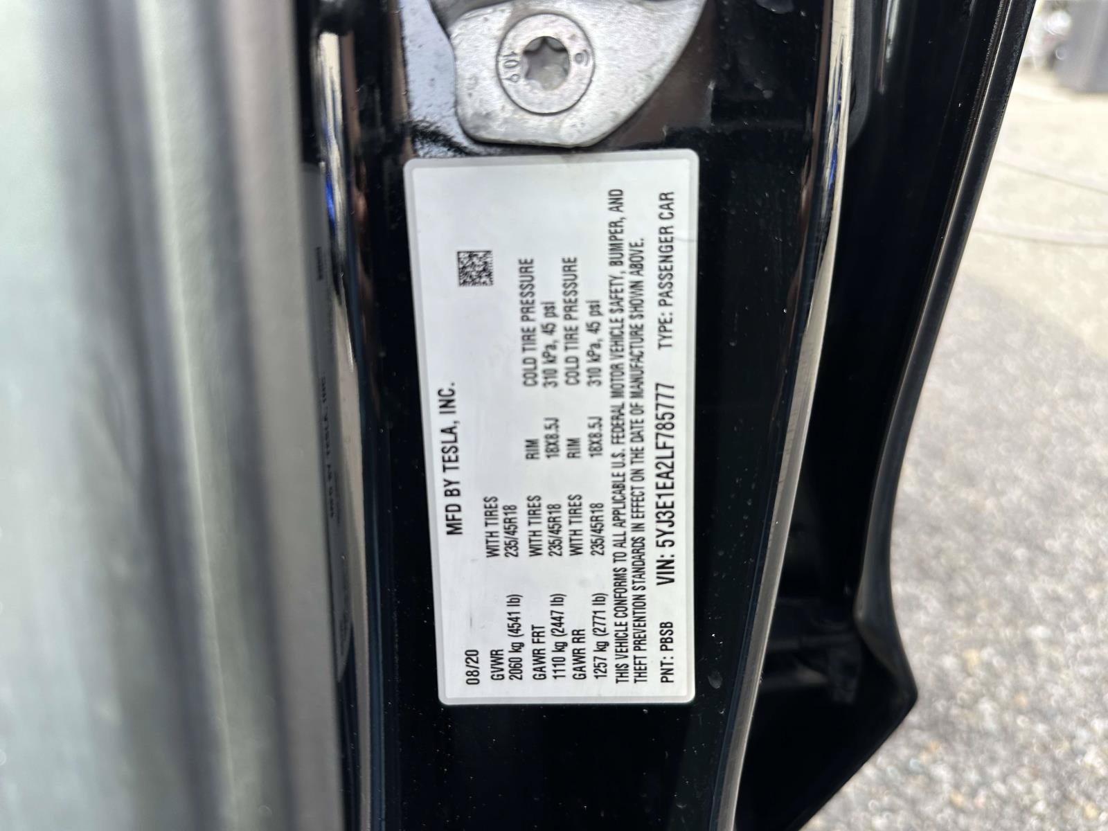 Used 2020 Tesla Model 3 Standard Range RWD image 35