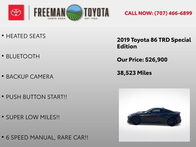 Used 2019 Toyota 86 TRD SE RWD image 5