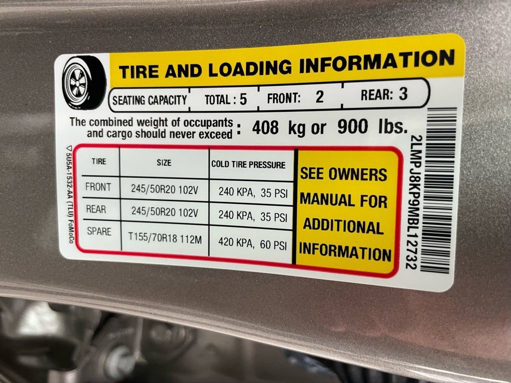 Used 2021 Lincoln Nautilus Reserve w/ Cargo Utility Package image 52