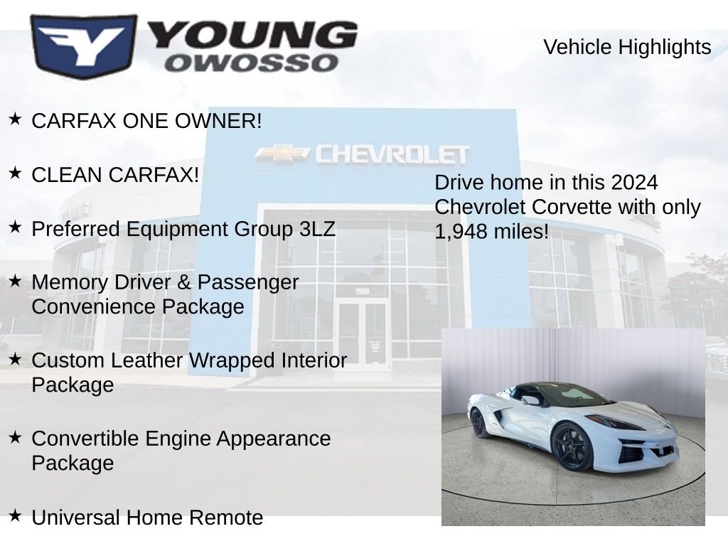 Used 2024 Chevrolet Corvette E-Ray image 8