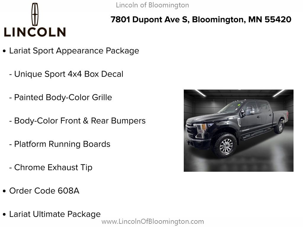 Used 2022 Ford F250 Lariat w/ Lariat Ultimate Package image 9