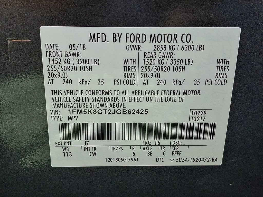 Used 2018 Ford Explorer Sport AWD/4WD image 23