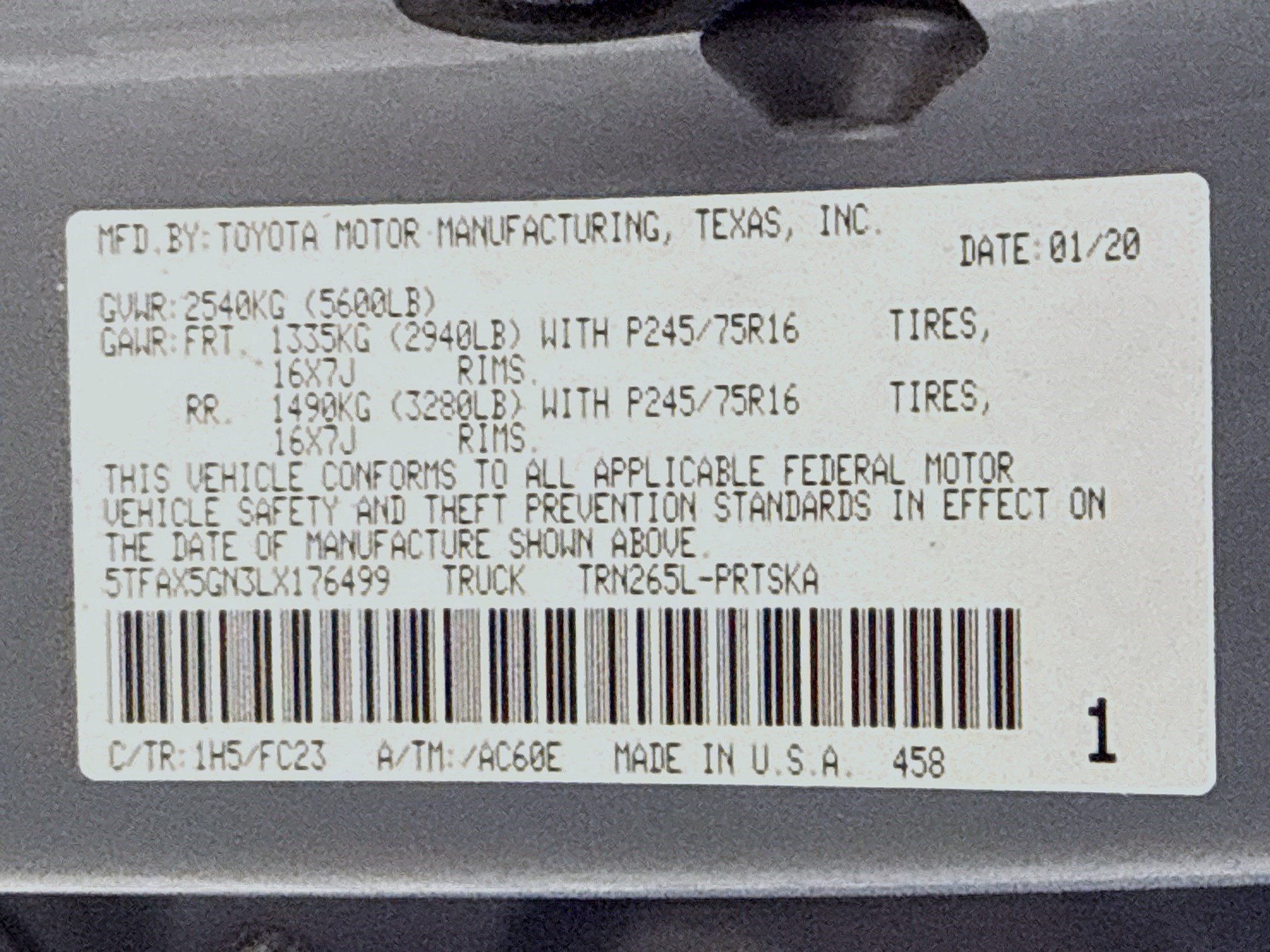 Used 2020 Toyota Tacoma SR5 RWD image 39