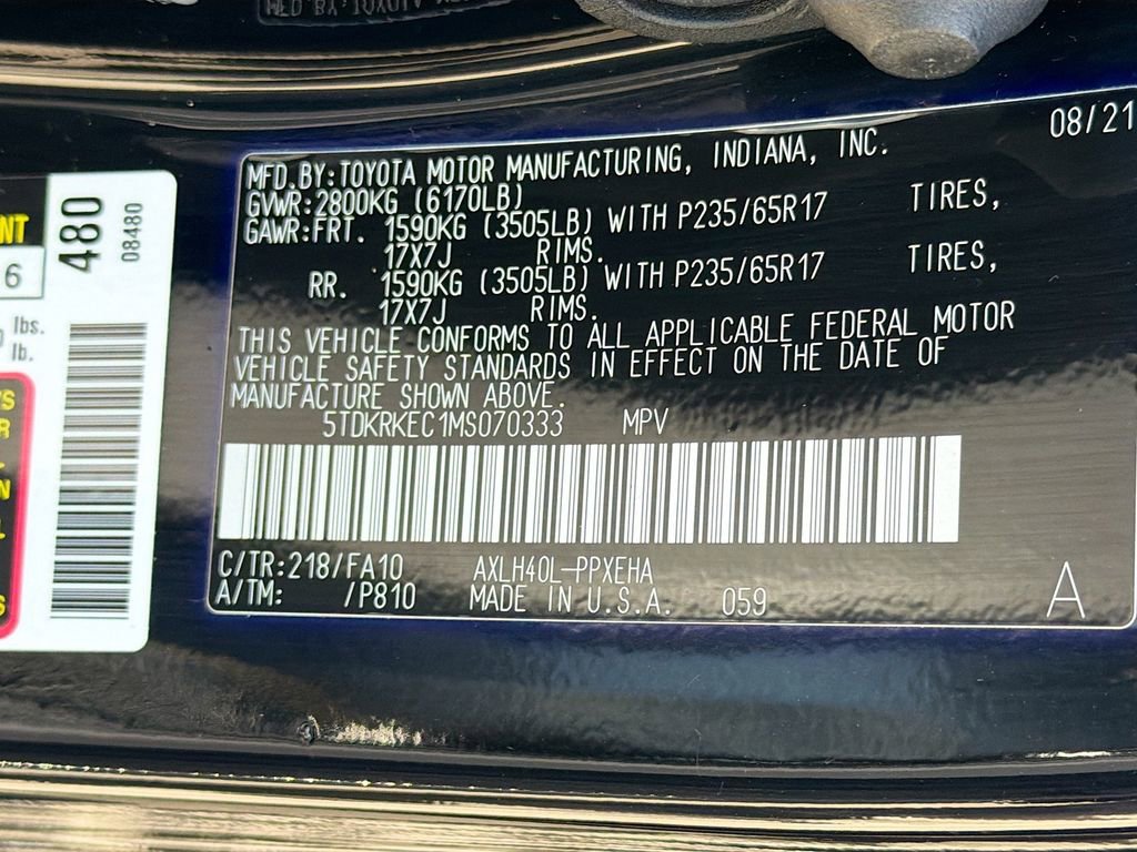 Used 2021 Toyota Sienna LE image 42