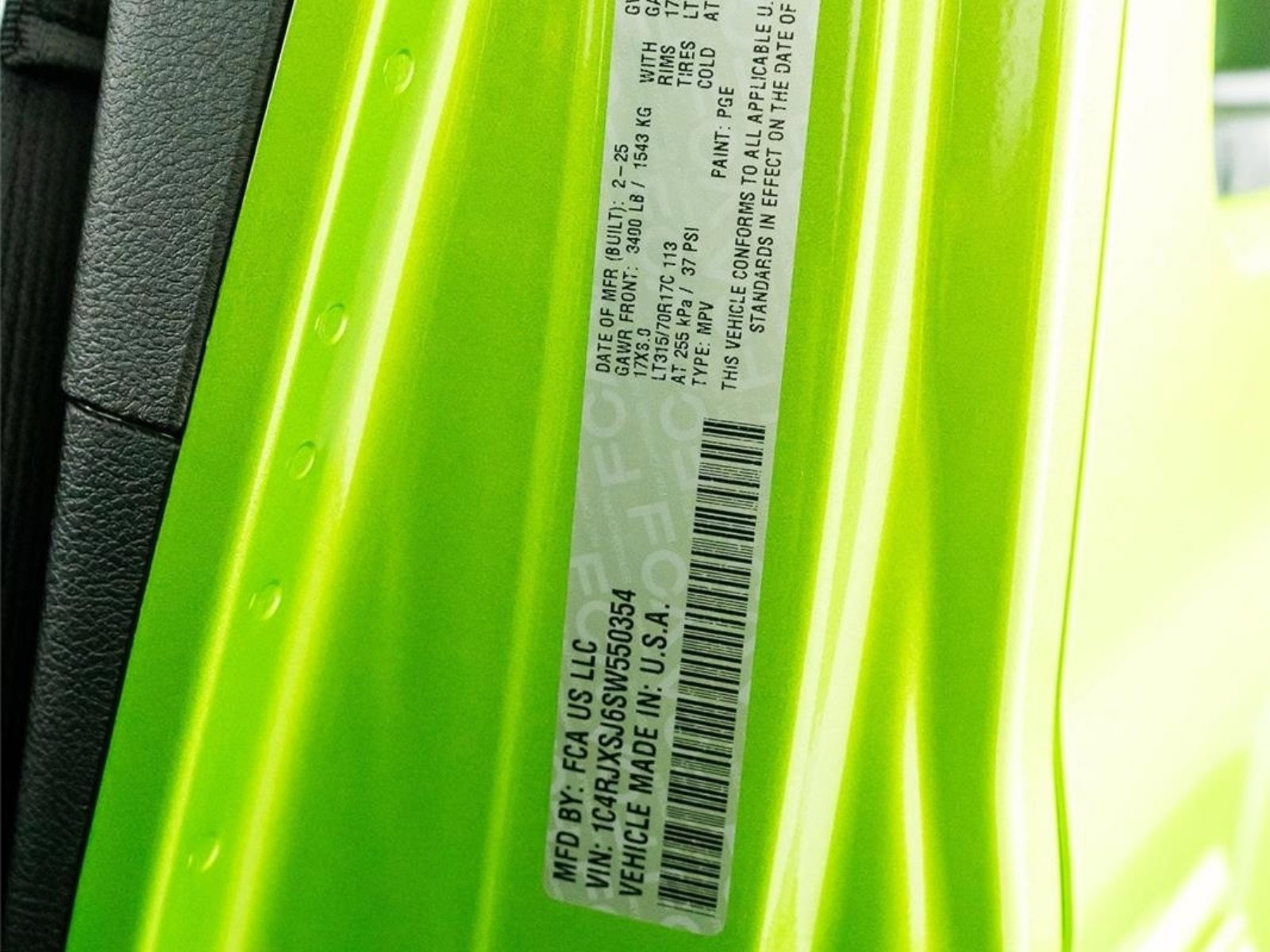 Used 2025 Jeep Wrangler Unlimited Rubicon 392 image 65