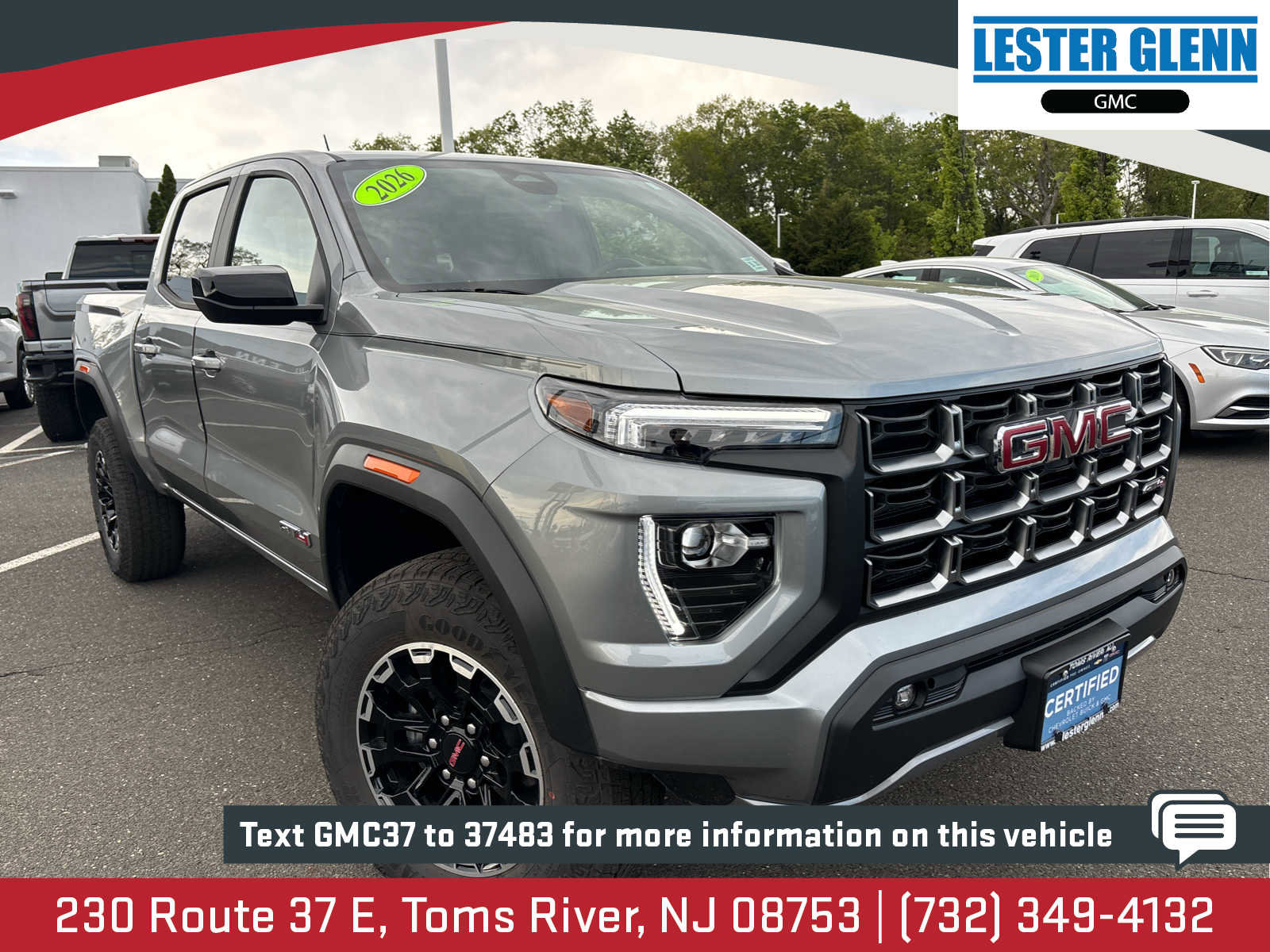Certified 2026 GMC Canyon AT4