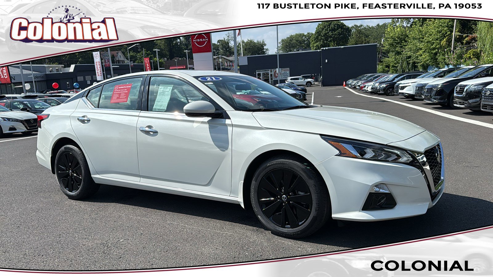 Certified 2021 Nissan Altima 2.5 SL
