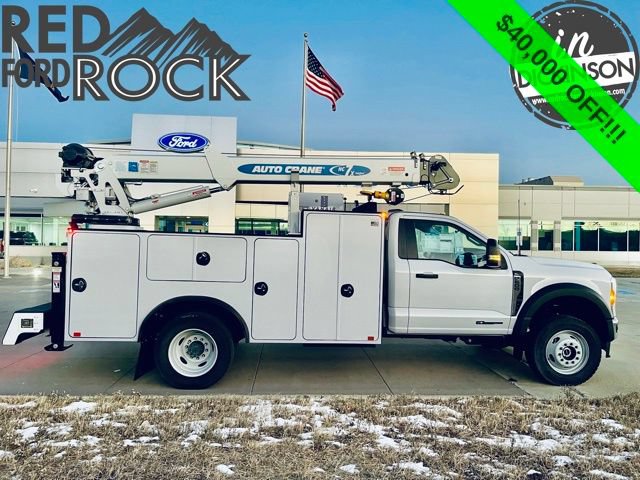 New 2023 Ford F600 4x4 Regular Cab Super Duty w/ Snow Plow Prep Package image 6