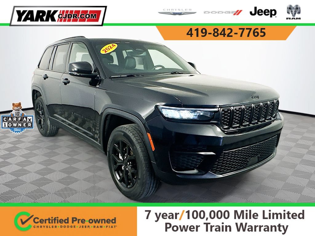 Certified 2024 Jeep Grand Cherokee Altitude AWD/4WD 360° Tour