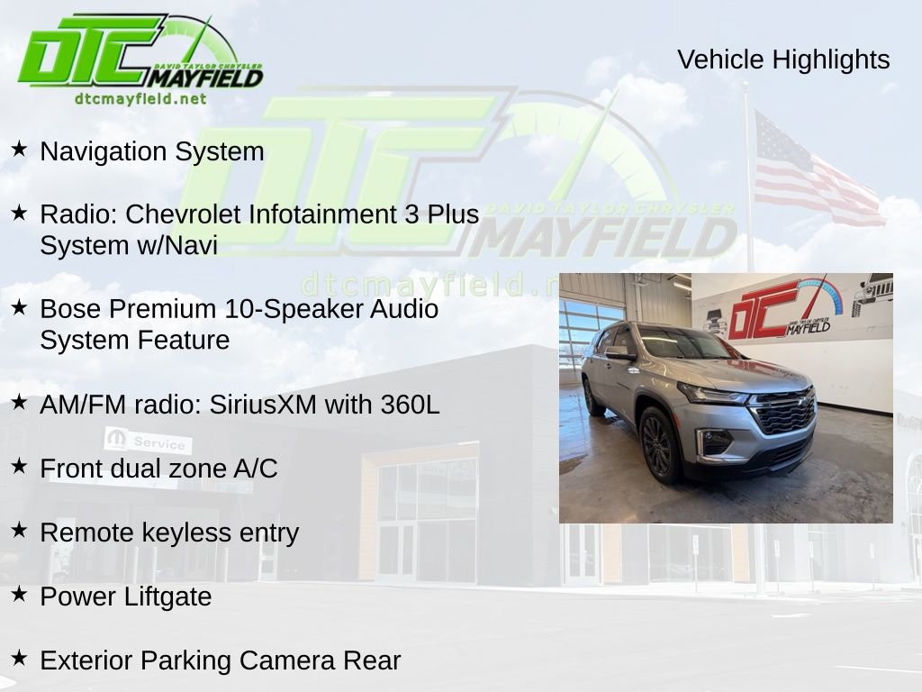 Used 2023 Chevrolet Traverse RS w/ LPO, Floor Liner Package image 6
