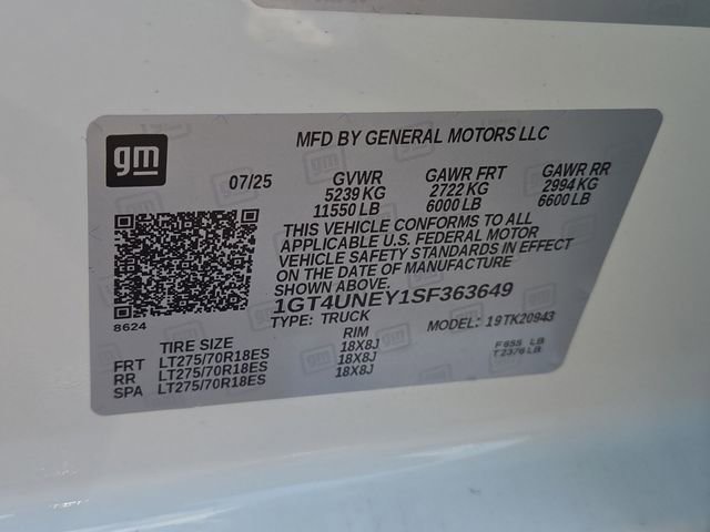 New 2025 GMC Sierra 2500 SLT w/ SLT Premium Package image 35