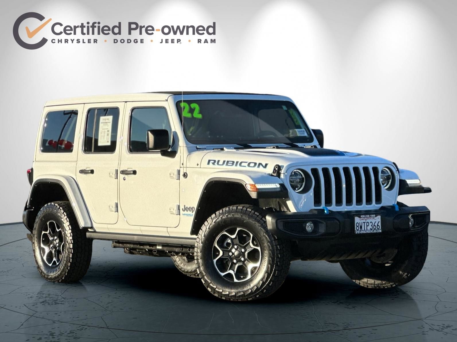 Used 2021 Jeep Wrangler Unlimited Rubicon 4xe w/ Cold Weather Group AWD/4WD image 2