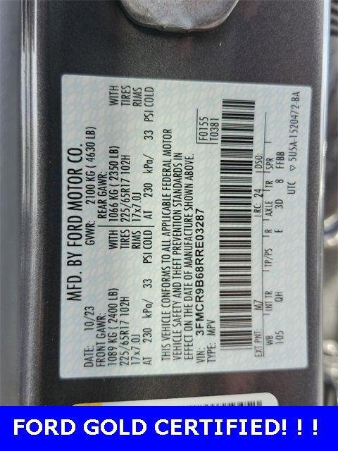 Certified 2024 Ford Bronco Sport Big Bend w/ Convenience Package image 19