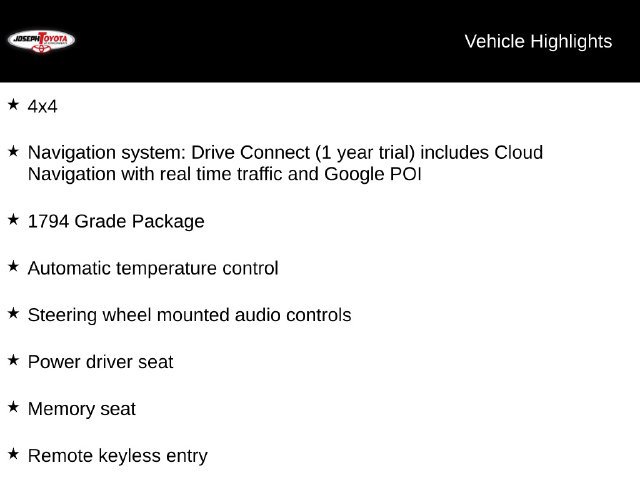 Certified 2025 Toyota Sequoia 1794 Edition AWD/4WD image 6
