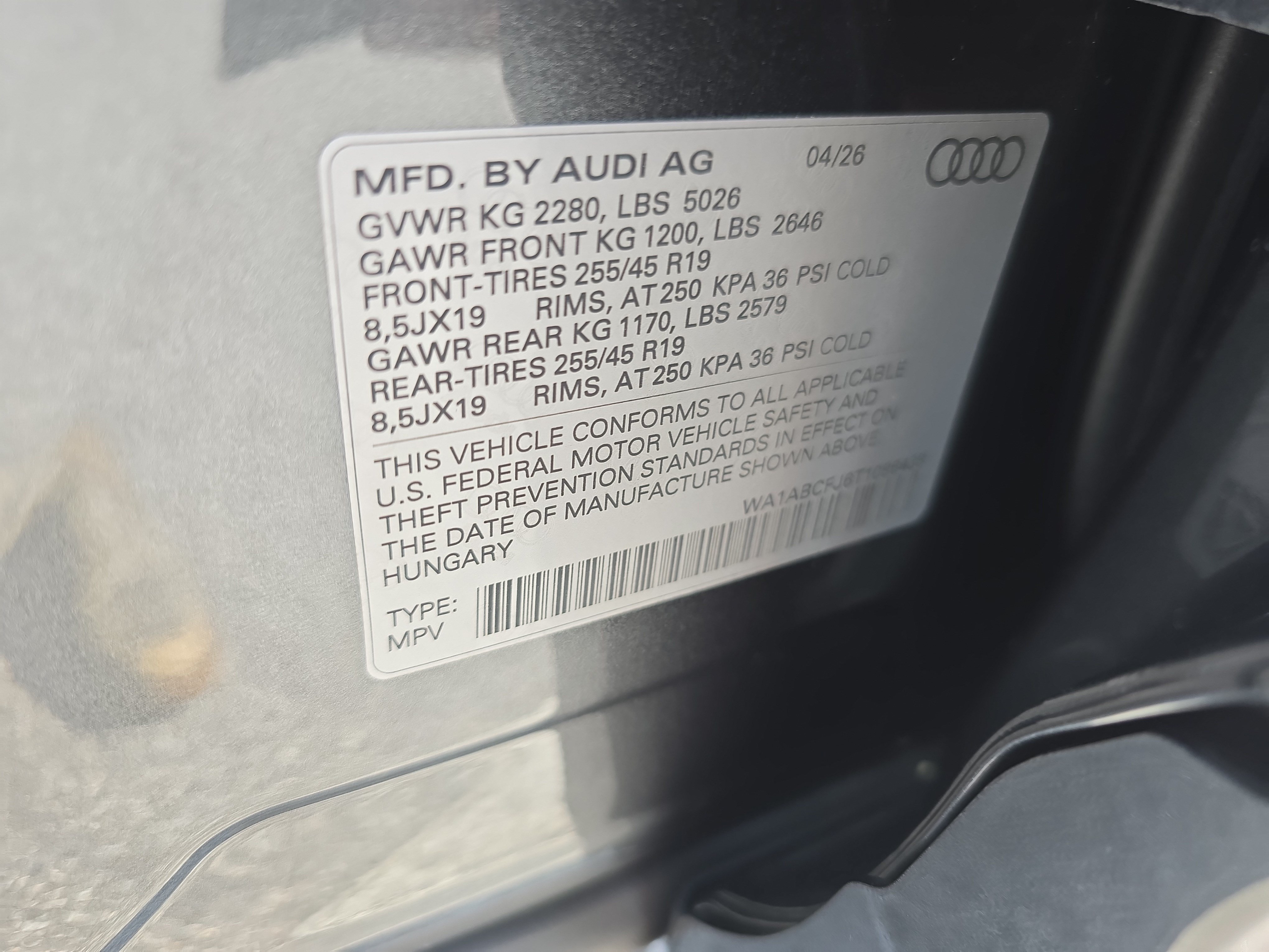 New 2026 Audi Q3 quattro 2.0T AWD/4WD image 34
