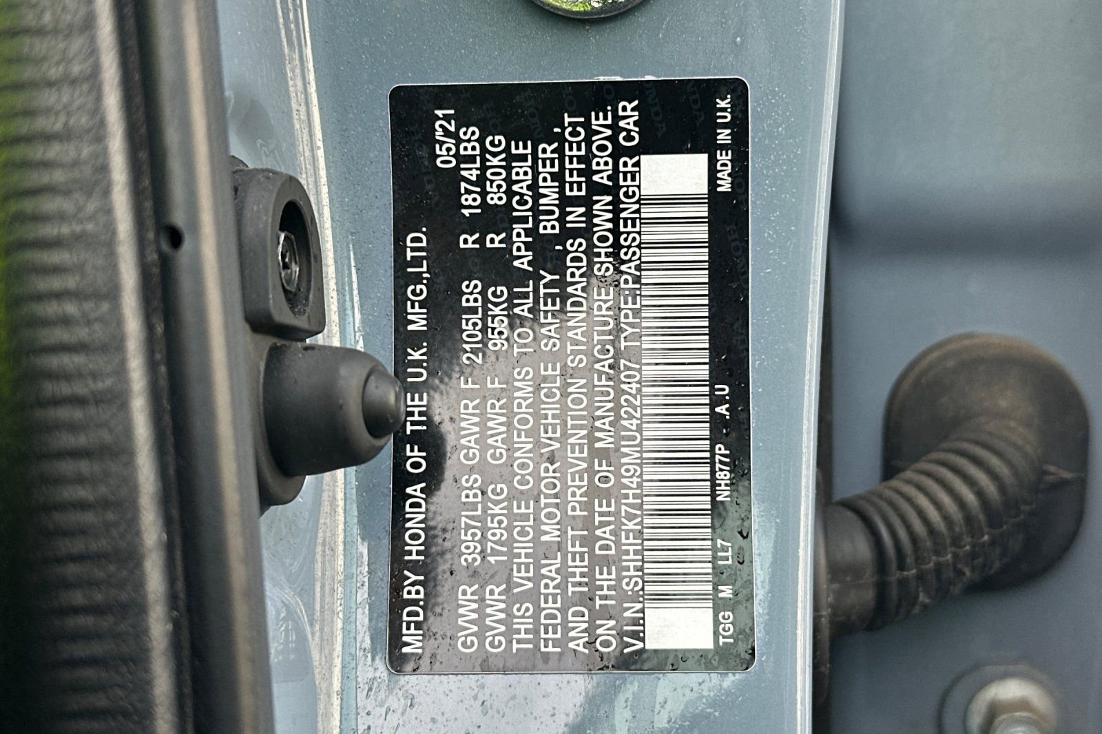 Used 2021 Honda Civic Sport image 34