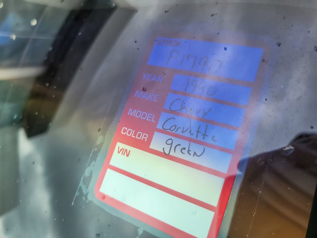 Used 1990 Chevrolet Corvette Convertible image 17