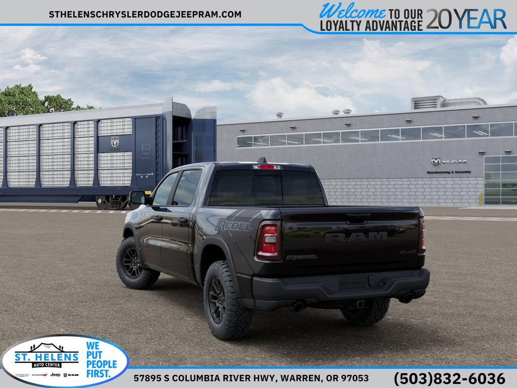 New 2026 RAM 1500 Rebel w/ Rebel Level 2 Equipment Group AWD/4WD image 4