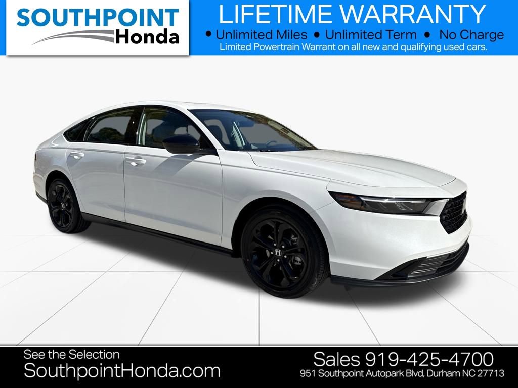 New 2025 Honda Accord SE