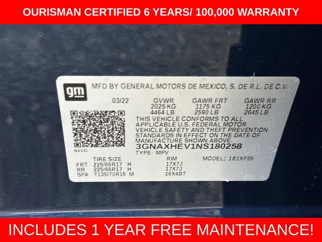 Used 2022 Chevrolet Equinox LS w/ LS Convenience Package FWD image 30