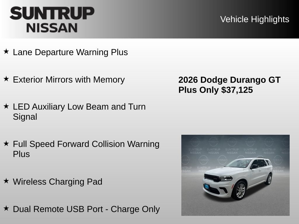 Used 2026 Dodge Durango GT AWD/4WD image 45