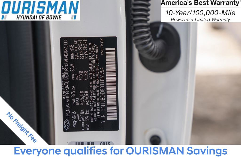 New 2026 Hyundai Santa Cruz SEL image 35