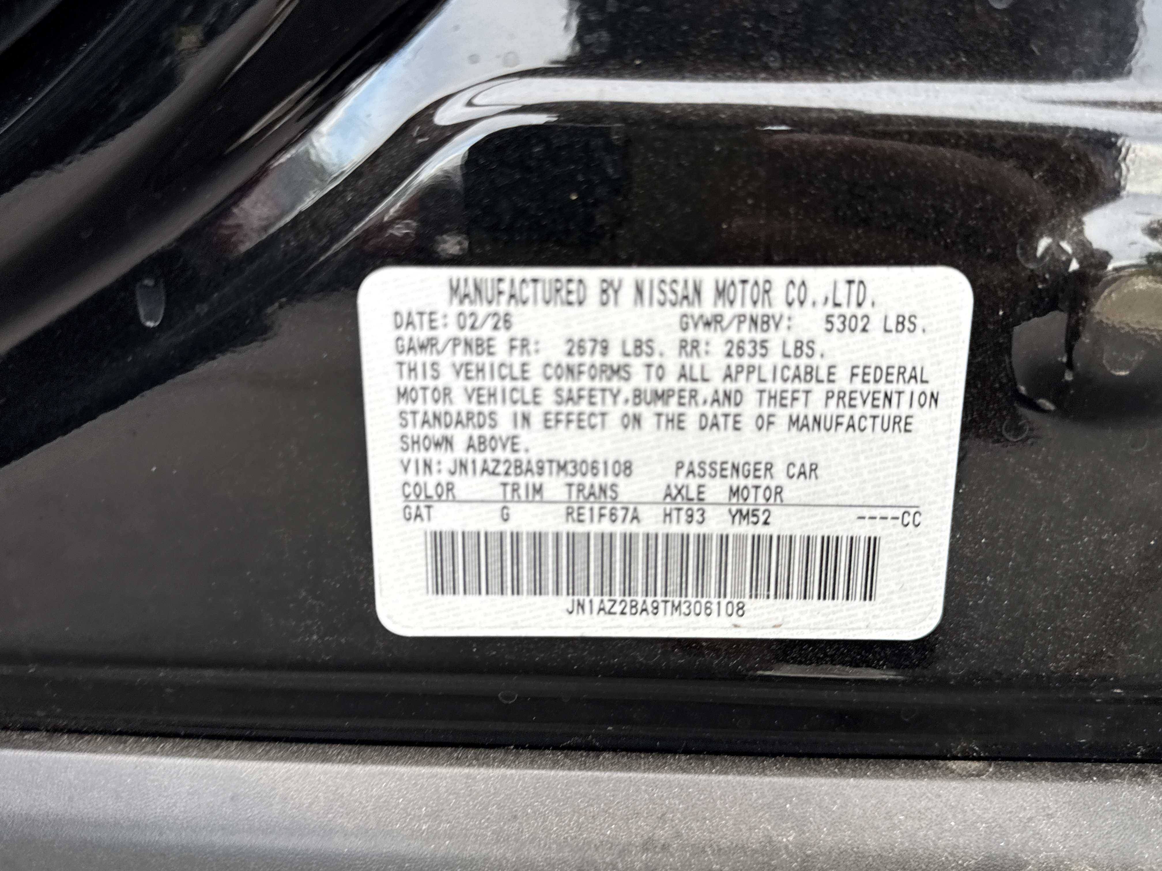 New 2026 Nissan Leaf w/ Floor Mat Package (S+) FWD image 23