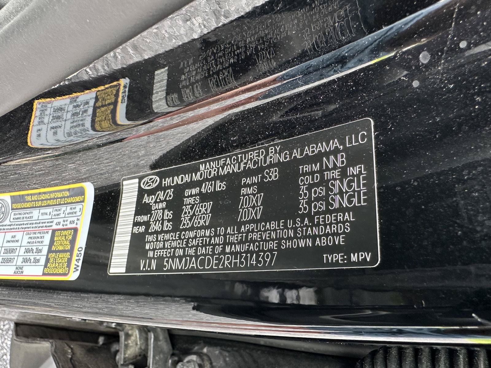 Certified 2024 Hyundai Tucson SE AWD/4WD image 15