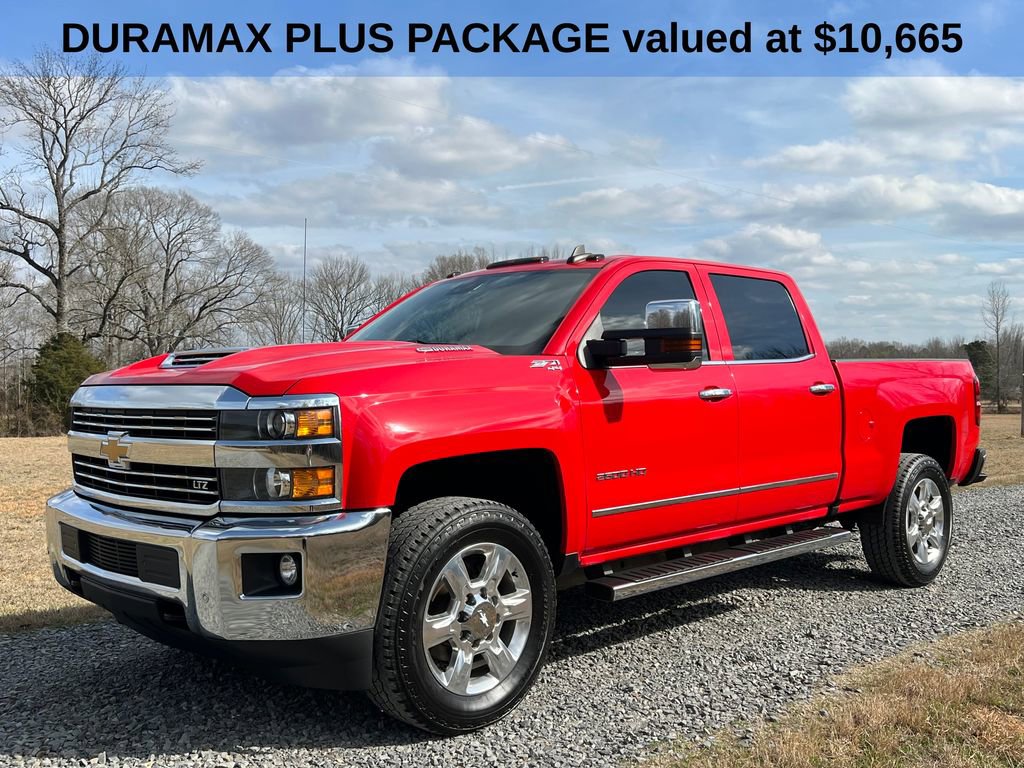 Used 2017 Chevrolet Silverado 2500 LTZ w/ Duramax Plus Package AWD/4WD image 3