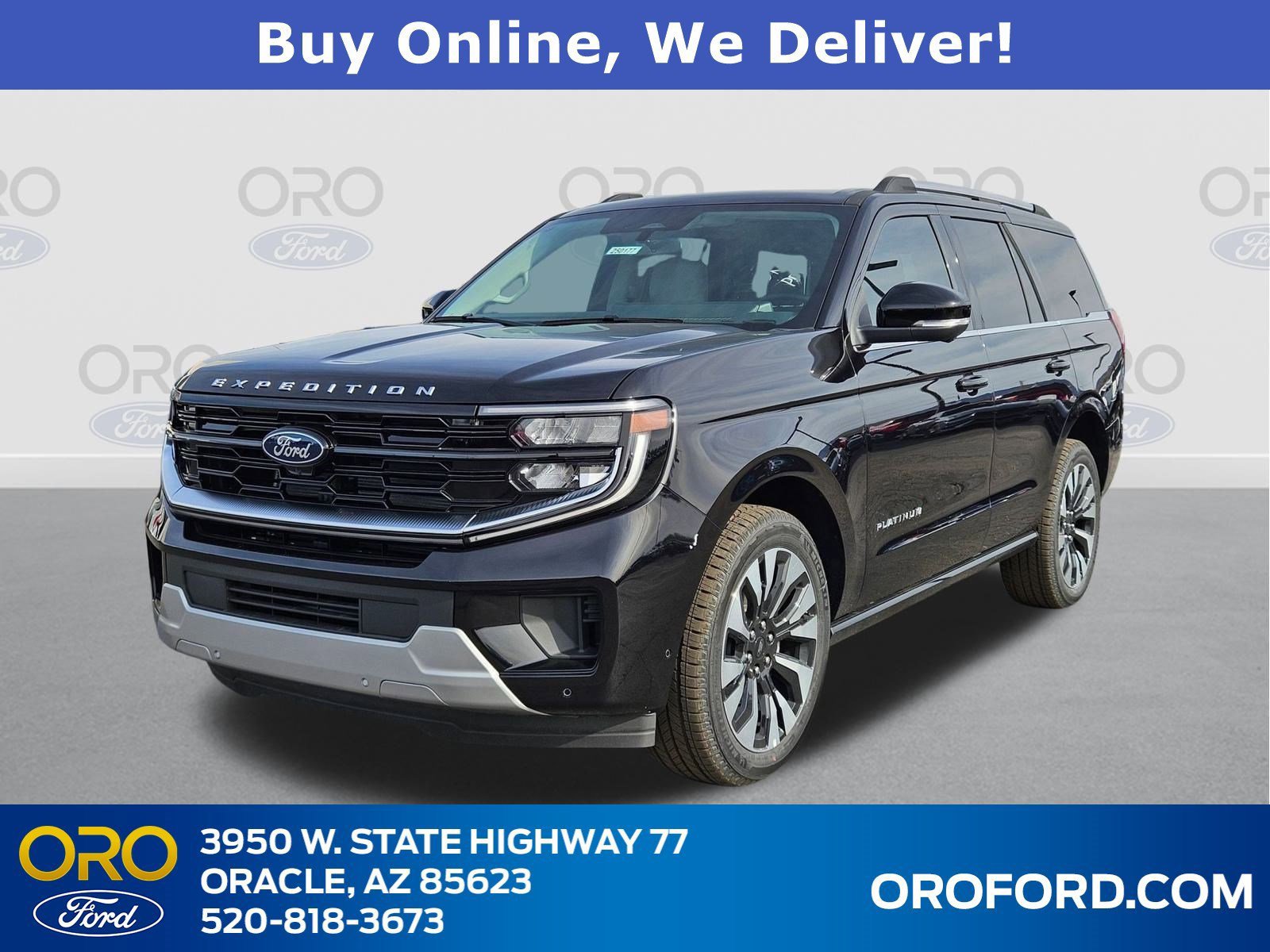 New 2025 Ford Expedition Platinum w/ Driver's Package