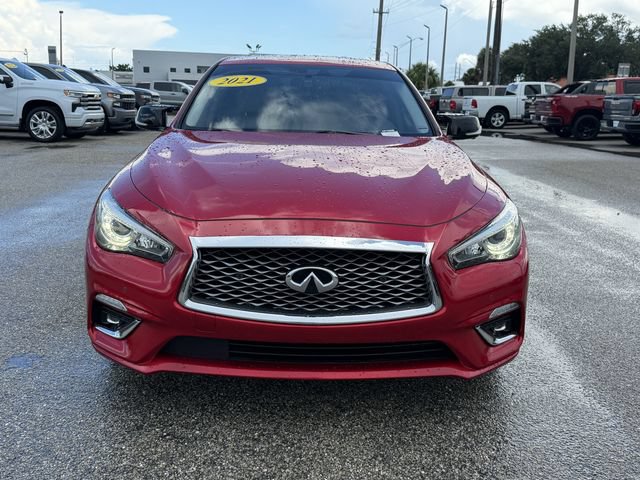 Used 2021 INFINITI Q50 Luxe w/ Cargo Package RWD image 12