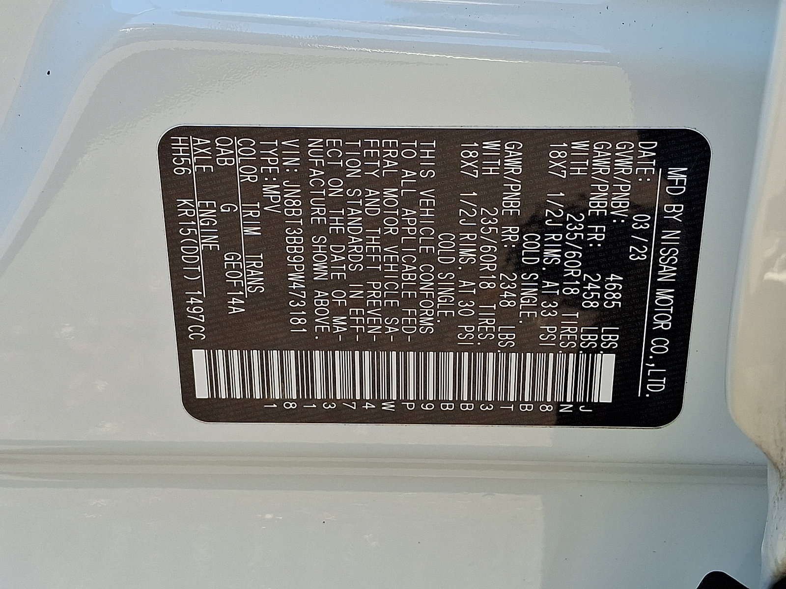 Used 2023 Nissan Rogue SV AWD/4WD image 26