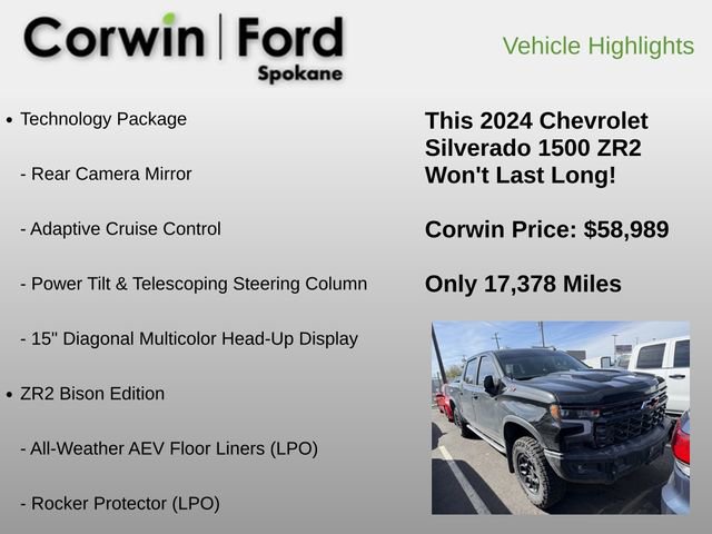 Used 2024 Chevrolet Silverado 1500 ZR2 w/ ZR2 Bison Edition image 6