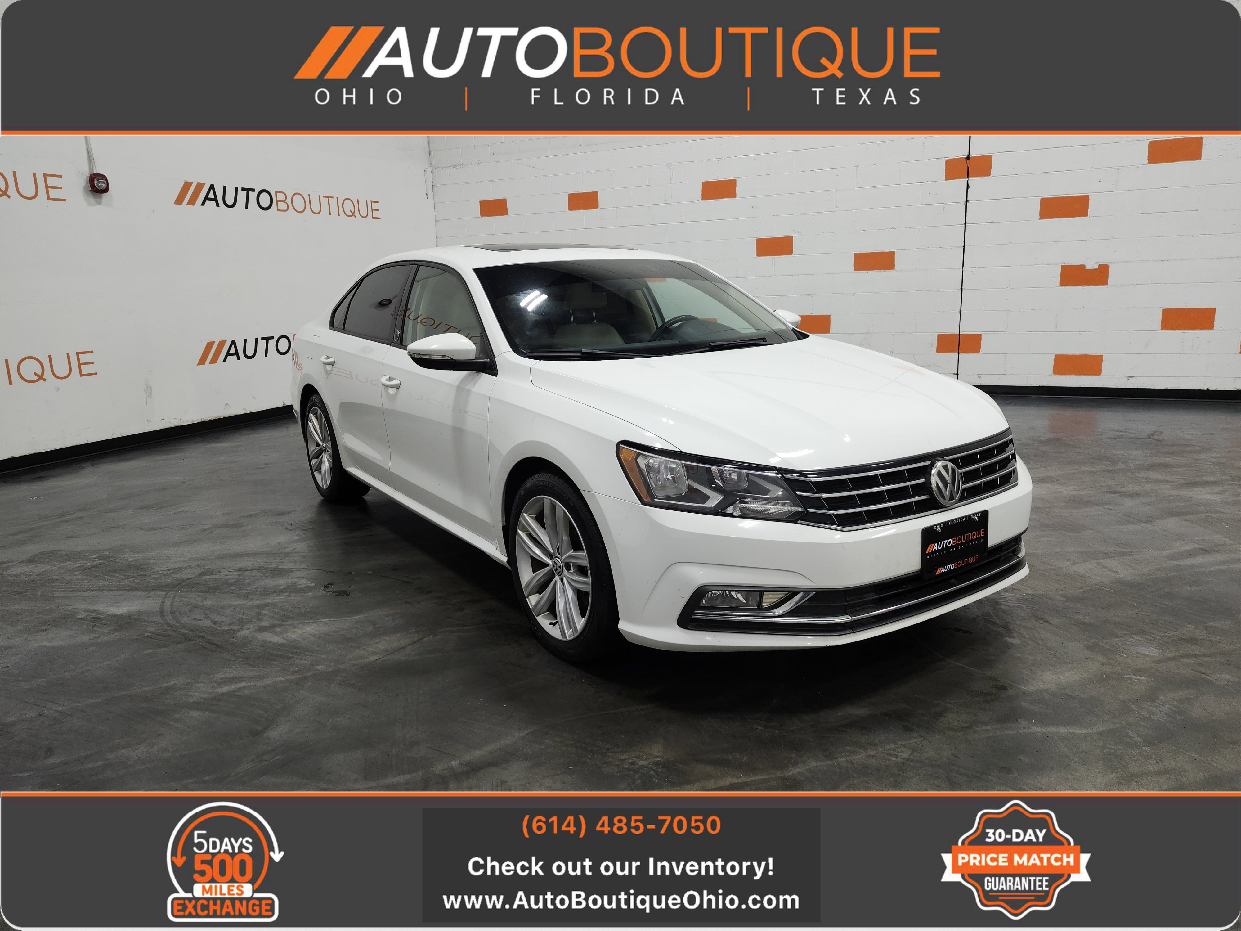 Used 2019 Volkswagen Passat 2.0T Wolfsburg w/ Wheels & Sunroof Package image 1