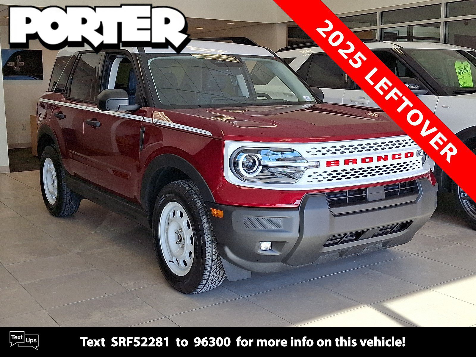 New 2025 Ford Bronco Sport Heritage w/ Convenience Package