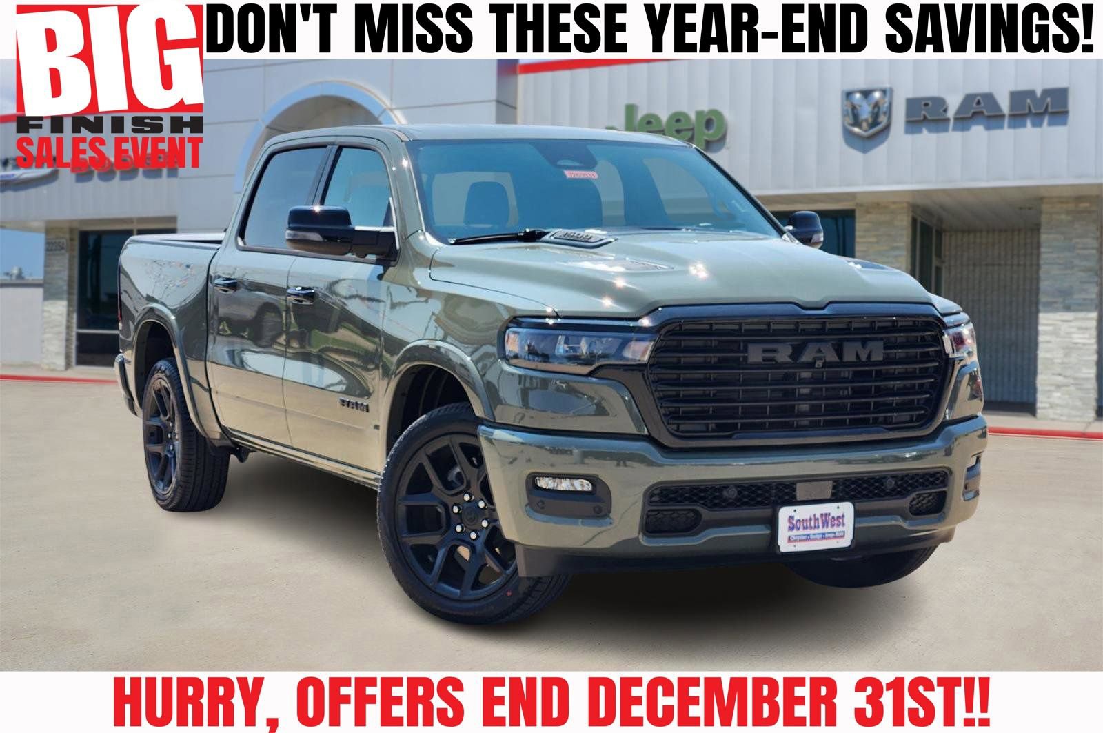 New 2026 RAM 1500 Laramie w/ Night Edition