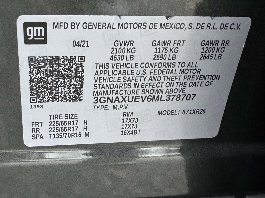 Used 2021 Chevrolet Equinox LT image 28