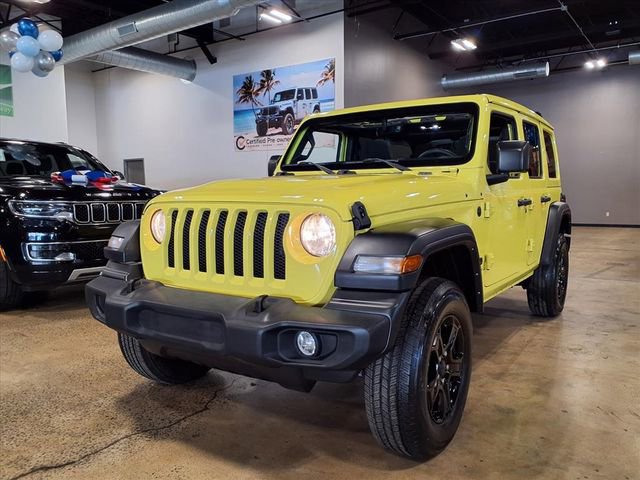 Certified 2023 Jeep Wrangler Sport S w/ Sun And Sound Package AWD/4WD image 4