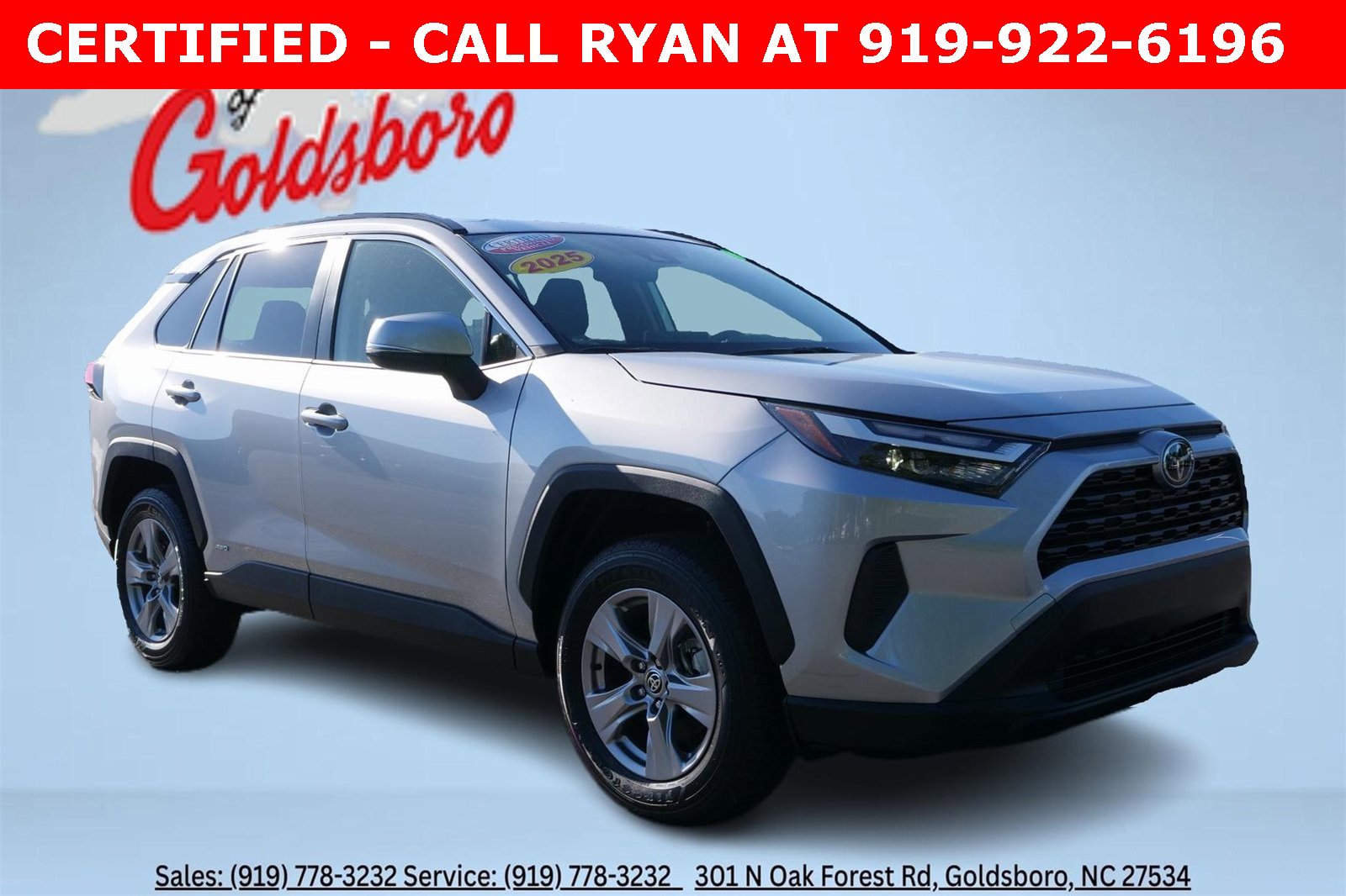 Used 2025 Toyota RAV4 XLE