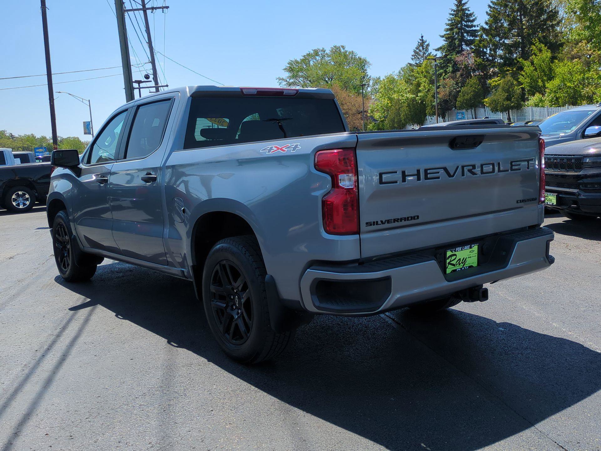 New 2023 Chevrolet Silverado 1500 Custom w/ LPO, Dark Essentials Package AWD/4WD image 6