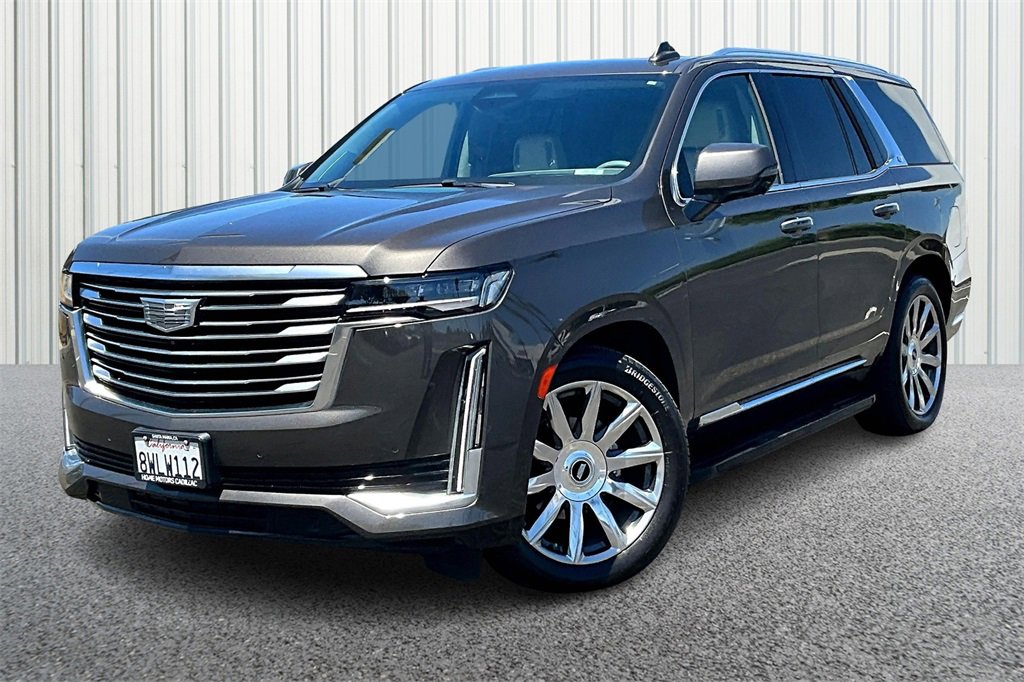 Used 2021 Cadillac Escalade Premium Luxury Platinum w/ Heavy-Duty Trailer Package image 12